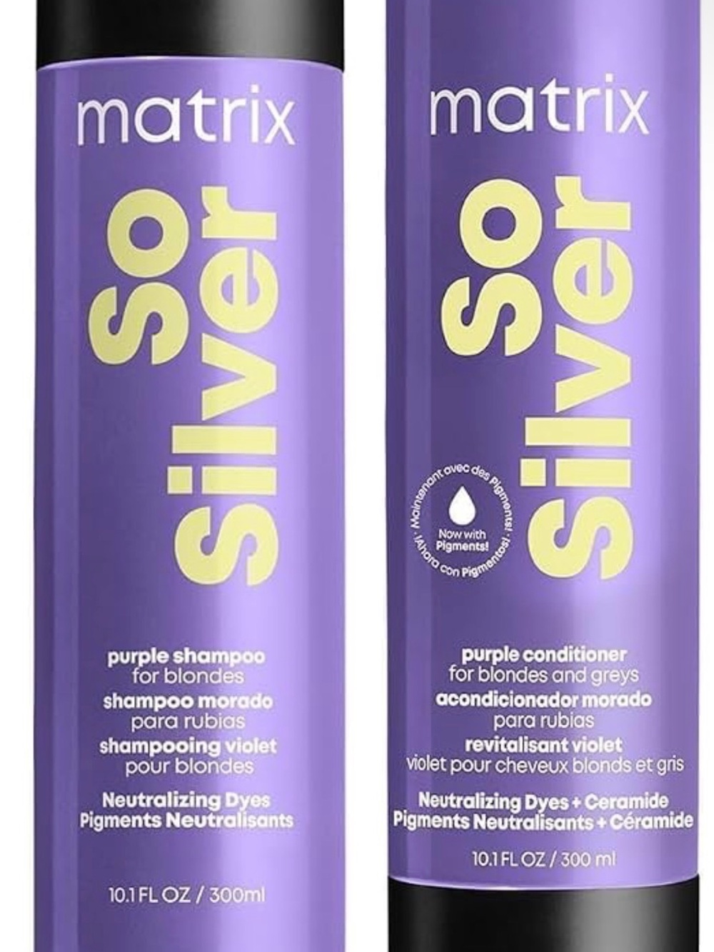 Matix So Silver Purple Shampoo & Conditioner Duo